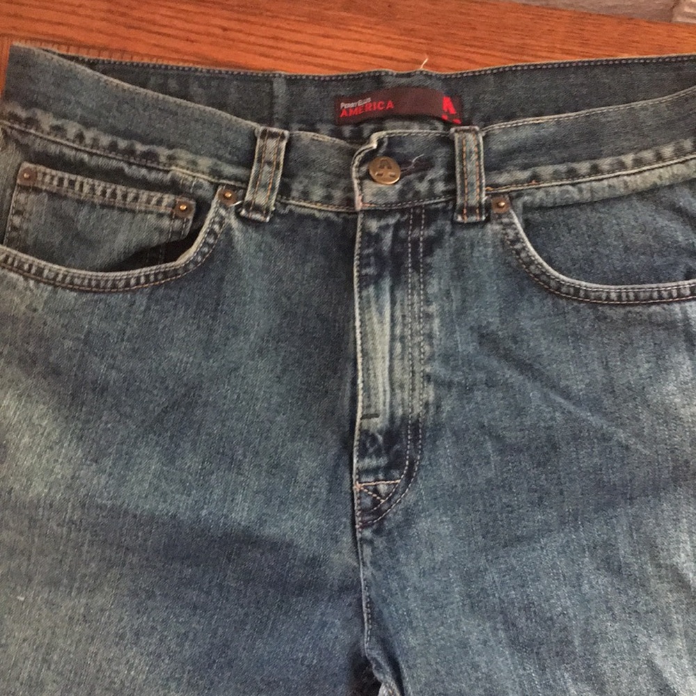 Perry Ellis America denim jean shorts